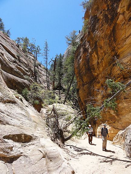 Vhod v Hidden Canyon