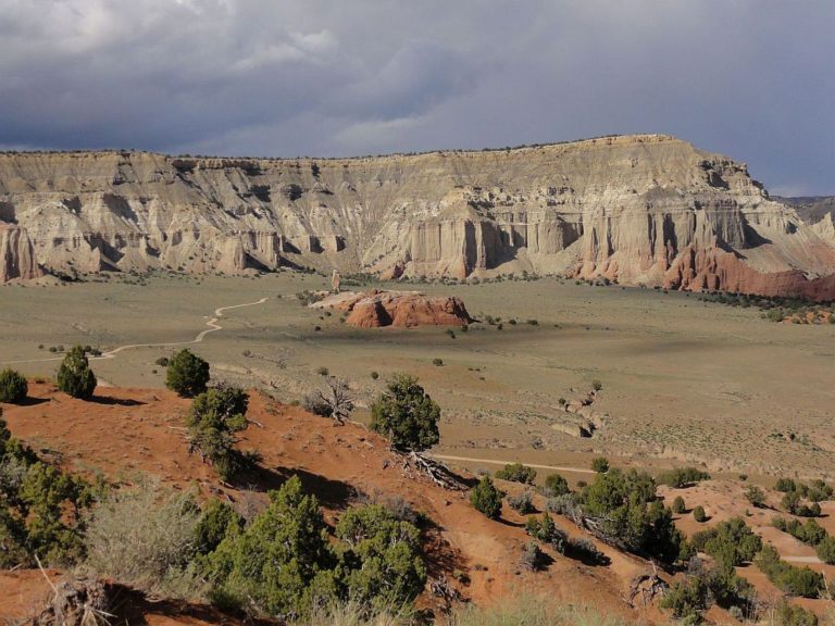 Oblaki nad Kodachrome Basin-om