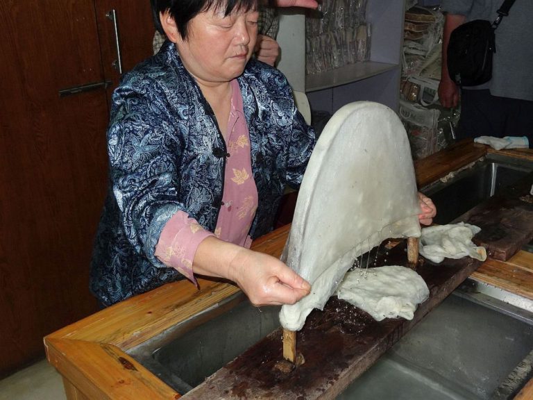 Nastanek svilene kape