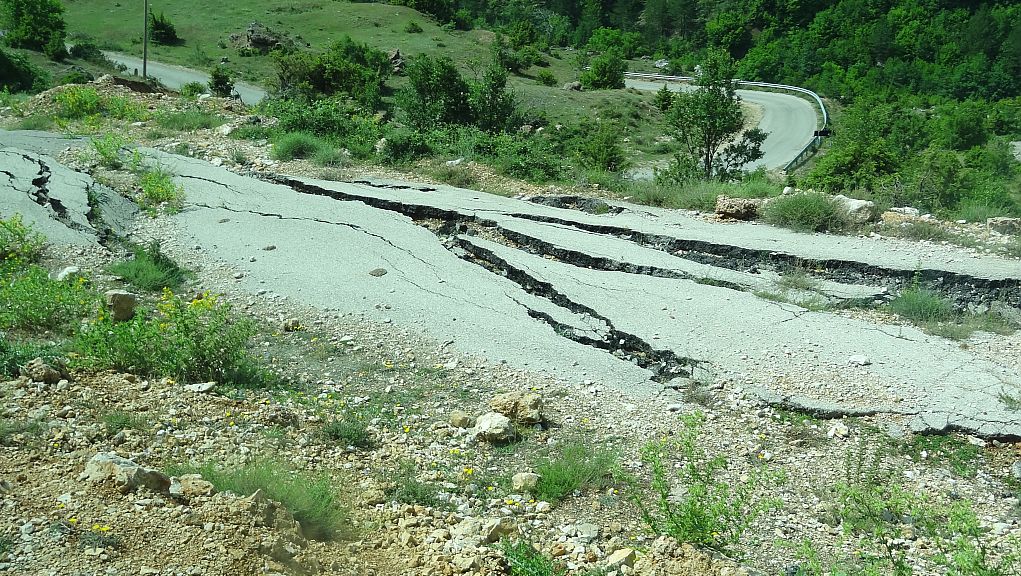 Roads ? There are no roads !