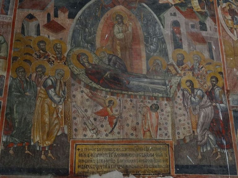 Poslikava v cerkvici