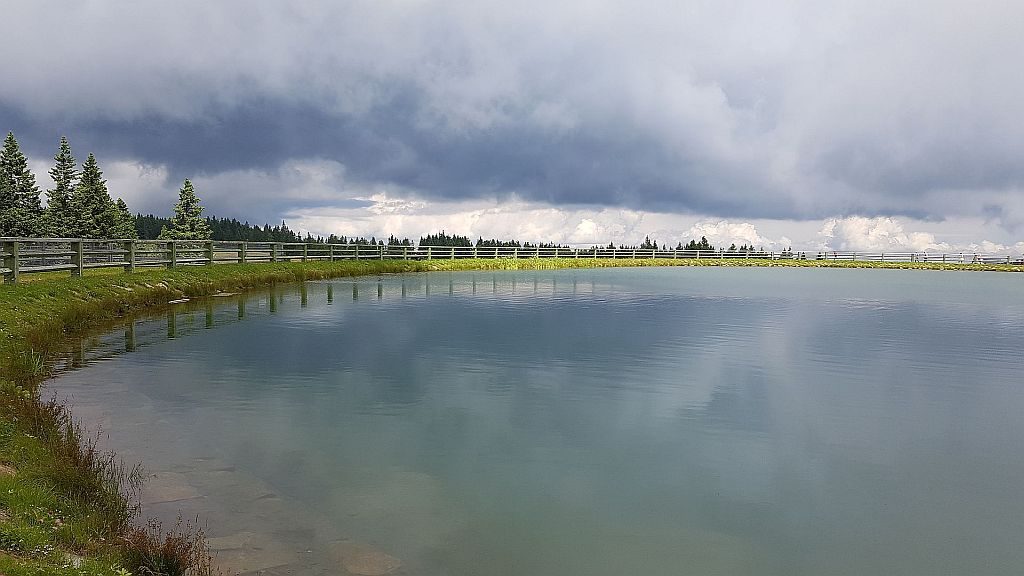 Akumulacijsko jezero na Rogli